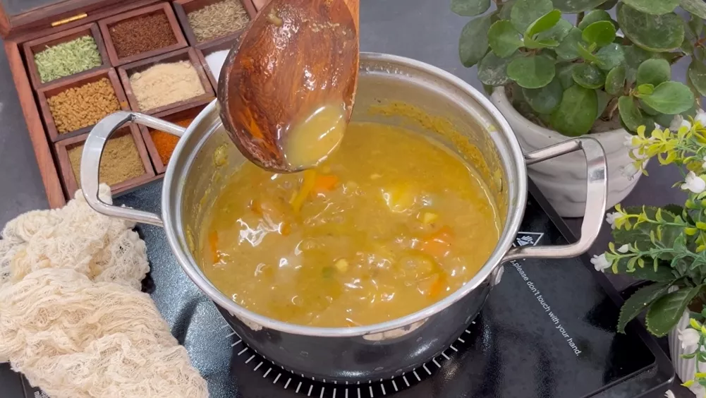 Mango Coconut Curry Soup Recipe